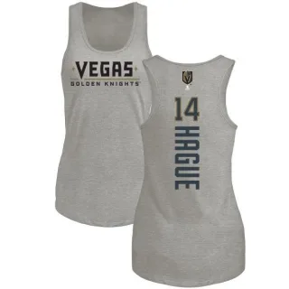 Nicolas Hague Women's Vegas Golden Knights Backer Tri-Blend Tank - Heathered Gray