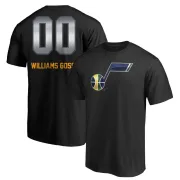 Nigel Williams-Goss Utah Jazz Black Midnight Mascot T-Shirt