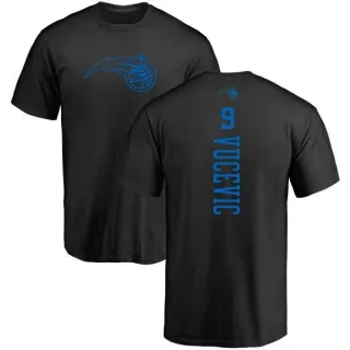 Nikola Vucevic Orlando Magic Black One Color Backer T-Shirt