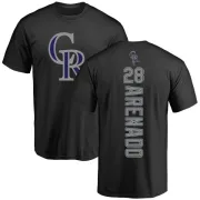 Nolan Arenado Colorado Rockies Backer T-Shirt - Black