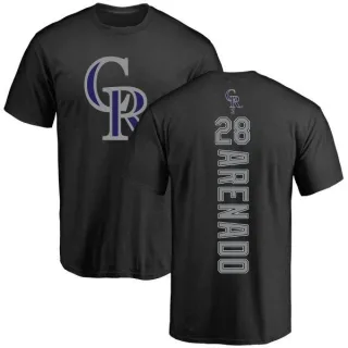 Nolan Arenado Colorado Rockies Backer T-Shirt - Black