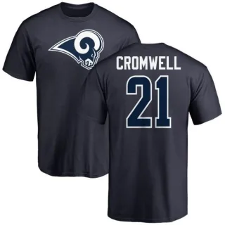 Nolan Cromwell Los Angeles Rams Name & Number Logo T-Shirt - Navy