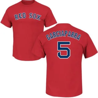 Nomar Garciaparra Boston Red Sox Name & Number T-Shirt - Scarlet