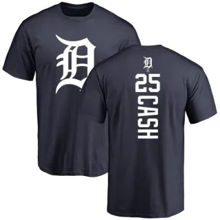 Norm Cash Detroit Tigers Backer T-Shirt - Navy