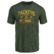 Nydair Rouse Green Bay Packers Flanker Tri-Blend T-Shirt - Green