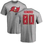 O.J. Howard Tampa Bay Buccaneers Name & Number Logo T-Shirt - Ash