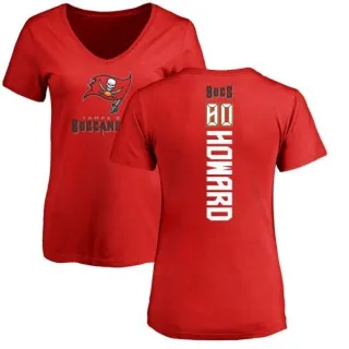 O.J. Howard Women's Tampa Bay Buccaneers Backer Slim Fit T-Shirt - Red