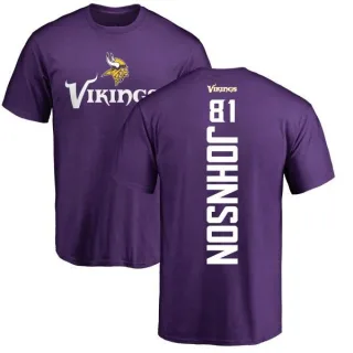 Olabisi Johnson Minnesota Vikings Backer T-Shirt - Purple