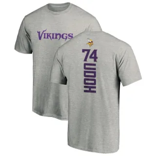 Olisaemeka Udoh Minnesota Vikings Backer T-Shirt - Ash