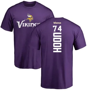 Olisaemeka Udoh Minnesota Vikings Backer T-Shirt - Purple