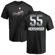 Orel Hershiser Los Angeles Dodgers Midnight Mascot T-Shirt - Black