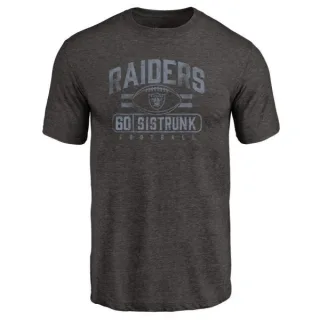 Otis Sistrunk Oakland Raiders Flanker Tri-Blend T-Shirt - Black