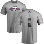 Owen Nolan Colorado Avalanche Backer T-Shirt - Ash