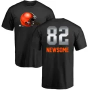 Ozzie Newsome Cleveland Browns Midnight Mascot T-Shirt - Black