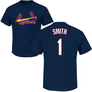 Ozzie Smith St. Louis Cardinals Name & Number T-Shirt - Navy
