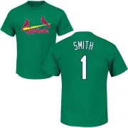 Ozzie Smith St. Louis Cardinals St. Patrick's Day Name & Number T-Shirt - Green