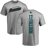 Pat Falloon San Jose Sharks Backer T-Shirt - Ash