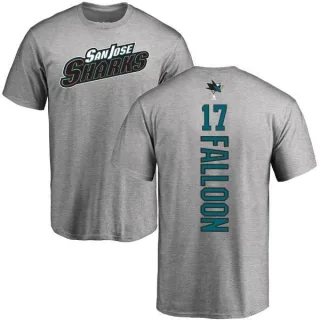 Pat Falloon San Jose Sharks Backer T-Shirt - Ash