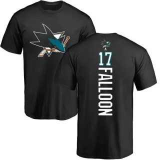 Pat Falloon San Jose Sharks Backer T-Shirt - Black