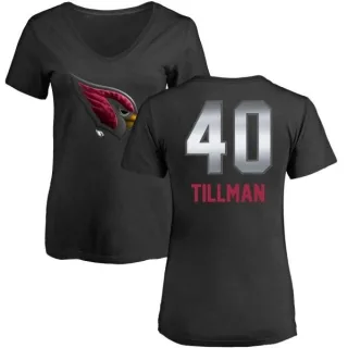 Pat Tillman Women's Arizona Cardinals Midnight Mascot T-Shirt - Black