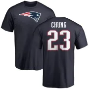 Patrick Chung New England Patriots Name & Number Logo T-Shirt - Navy