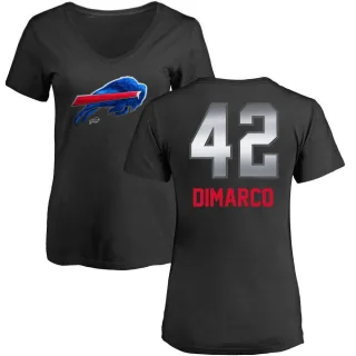 Patrick DiMarco Women's Buffalo Bills Midnight Mascot T-Shirt - Black