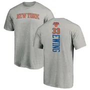 Patrick Ewing New York Knicks Ash Backer T-Shirt