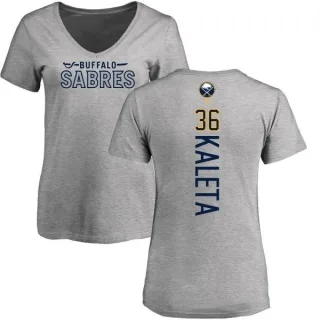 Patrick Kaleta Women's Buffalo Sabres Backer T-Shirt - Ash