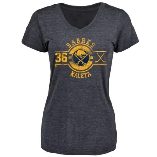 Patrick Kaleta Women's Buffalo Sabres Insignia Tri-Blend T-Shirt - Navy