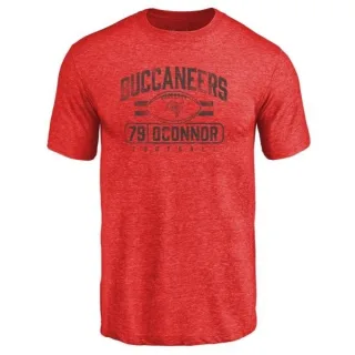 Patrick O'Connor Tampa Bay Buccaneers Flanker Tri-Blend T-Shirt - Red