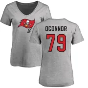 Patrick O'Connor Women's Tampa Bay Buccaneers Name & Number Logo Slim Fit T-Shirt - Ash