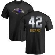 Patrick Ricard Baltimore Ravens Midnight Mascot T-Shirt - Black