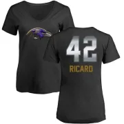 Patrick Ricard Women's Baltimore Ravens Midnight Mascot T-Shirt - Black