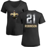 Patrick Robinson Women's New Orleans Saints Midnight Mascot T-Shirt - Black