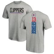 Paul George Los Angeles Clippers Ash Backer T-Shirt