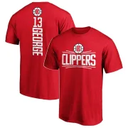 Paul George Los Angeles Clippers Royal Backer T-Shirt