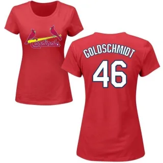 Paul Goldschmidt Women's St. Louis Cardinals Name & Number T-Shirt - Red