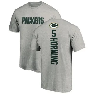 Paul Hornung Green Bay Packers Backer T-Shirt - Ash