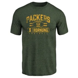 Paul Hornung Green Bay Packers Flanker Tri-Blend T-Shirt - Green