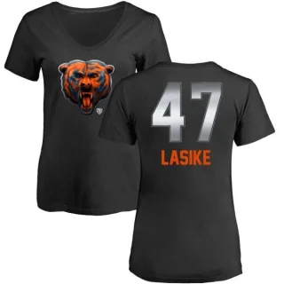 Paul Lasike Women's Chicago Bears Midnight Mascot T-Shirt - Black