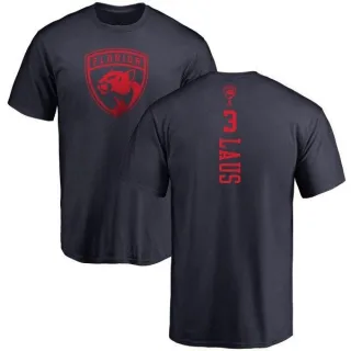 Paul Laus Florida Panthers One Color Backer T-Shirt - Navy