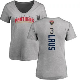 Paul Laus Women's Florida Panthers Backer T-Shirt - Ash