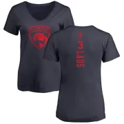 Paul Laus Women's Florida Panthers One Color Backer T-Shirt - Navy