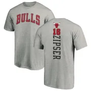 Paul Zipser Chicago Bulls Ash Backer T-Shirt