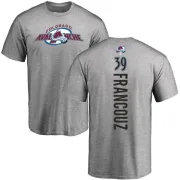 Pavel Francouz Colorado Avalanche Backer T-Shirt - Ash