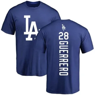 Pedro Guerrero Los Angeles Dodgers Backer T-Shirt - Royal