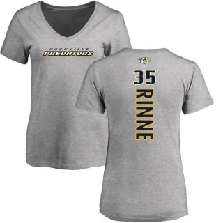 Pekka Rinne Women's Nashville Predators Backer T-Shirt - Ash