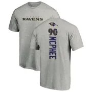 Pernell McPhee Baltimore Ravens Backer T-Shirt - Ash