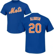 Pete Alonso New York Mets Name & Number T-Shirt - Royal