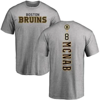 Peter Mcnab Boston Bruins Backer T-Shirt - Ash